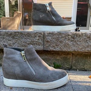 Steve madden wedge sneakers